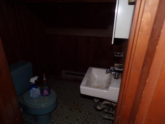 81 Henning Road Albrightsville, PA 18210 - Photo 27 of 29 a bathroom with a sink toilet and vanity