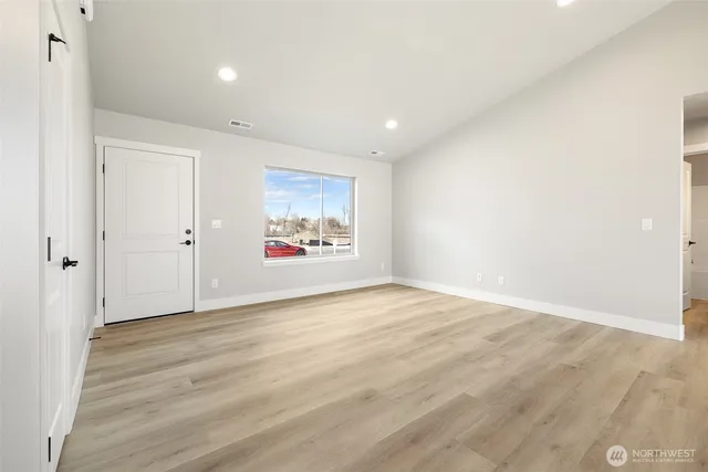 wooden floor in an empty room