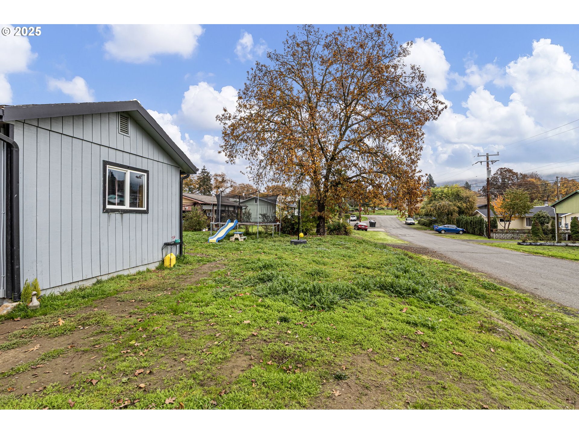 350 Park Street Winston, OR 97496 - Photo 20 of 25 a backyard of a house with lots of green space