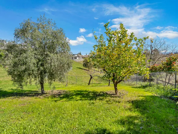 a view of a dining room with furniture wooden floor and chandelier