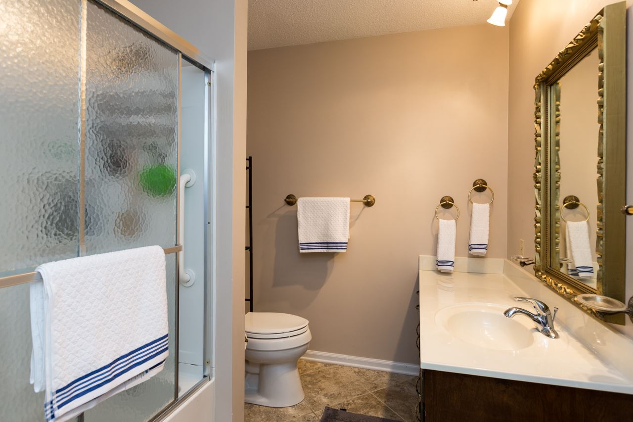 165 Rorrer Circle Harrisonburg, VA 22801 - Photo 14 of 27 A full bathroom with lots of counter and cabinet space to service the two additional bedrooms on the upper level.
