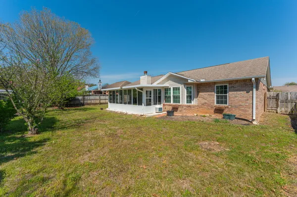 a front view of house with yard