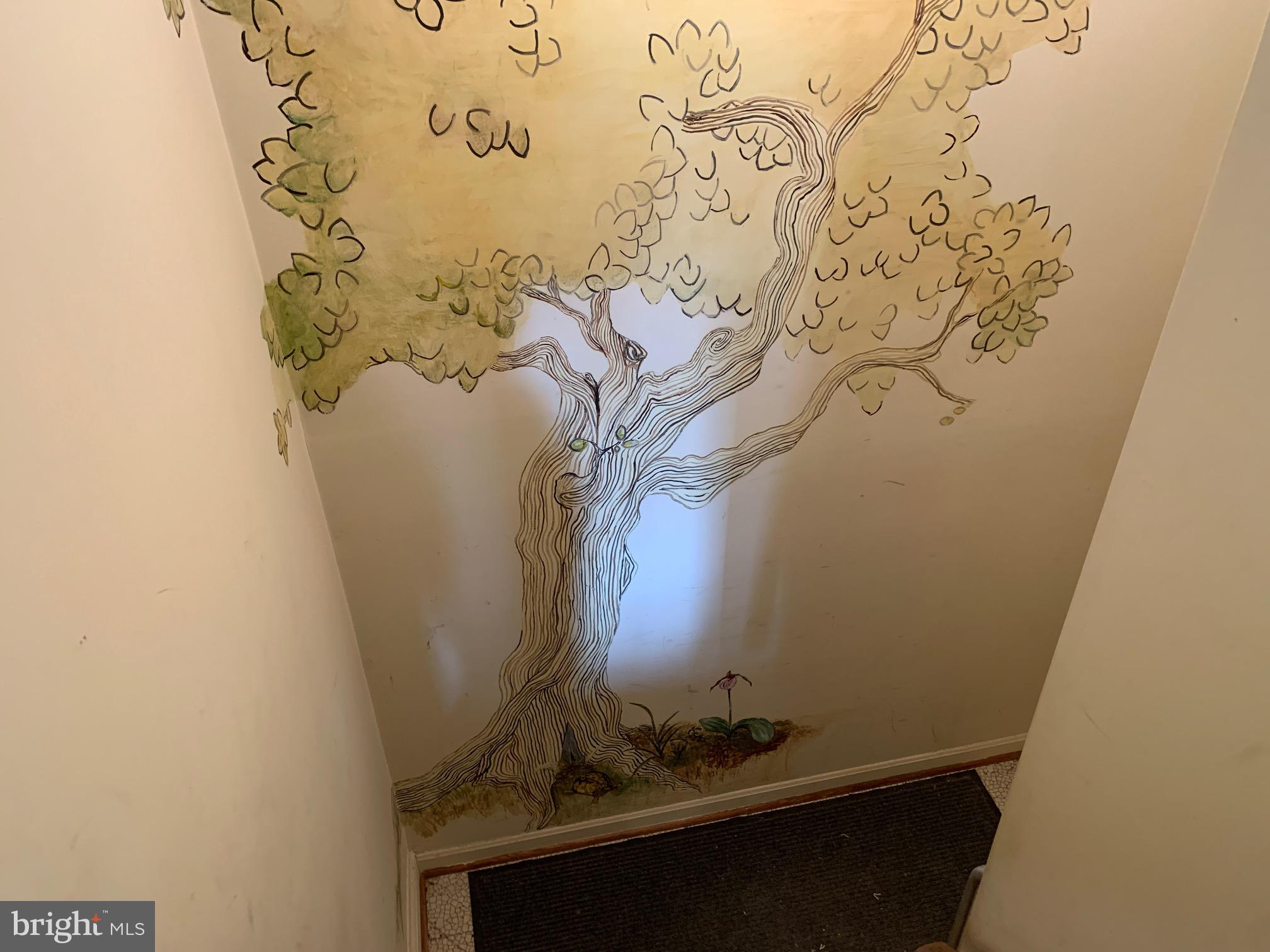 3811 Winterset Drive Annandale, VA 22003 - Photo 29 of 50 Mural on Stairs to Basement