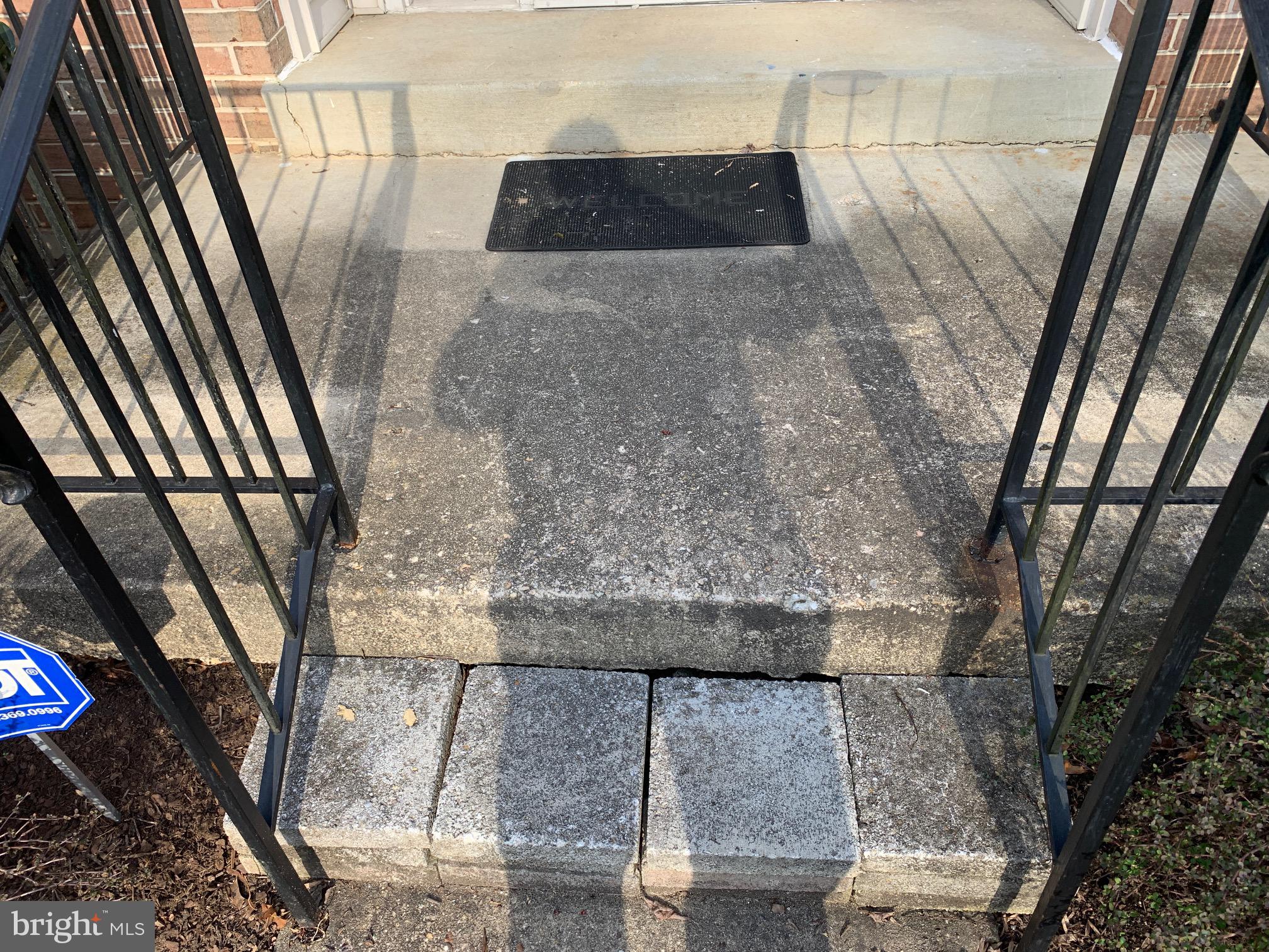 3811 Winterset Drive Annandale, VA 22003 - Photo 48 of 50 Damage Front Steps