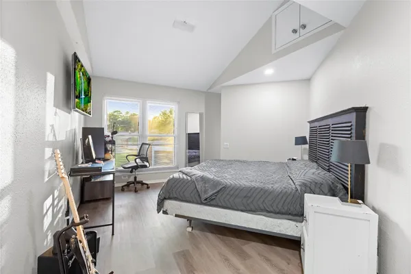 a outdoor living space with furniture