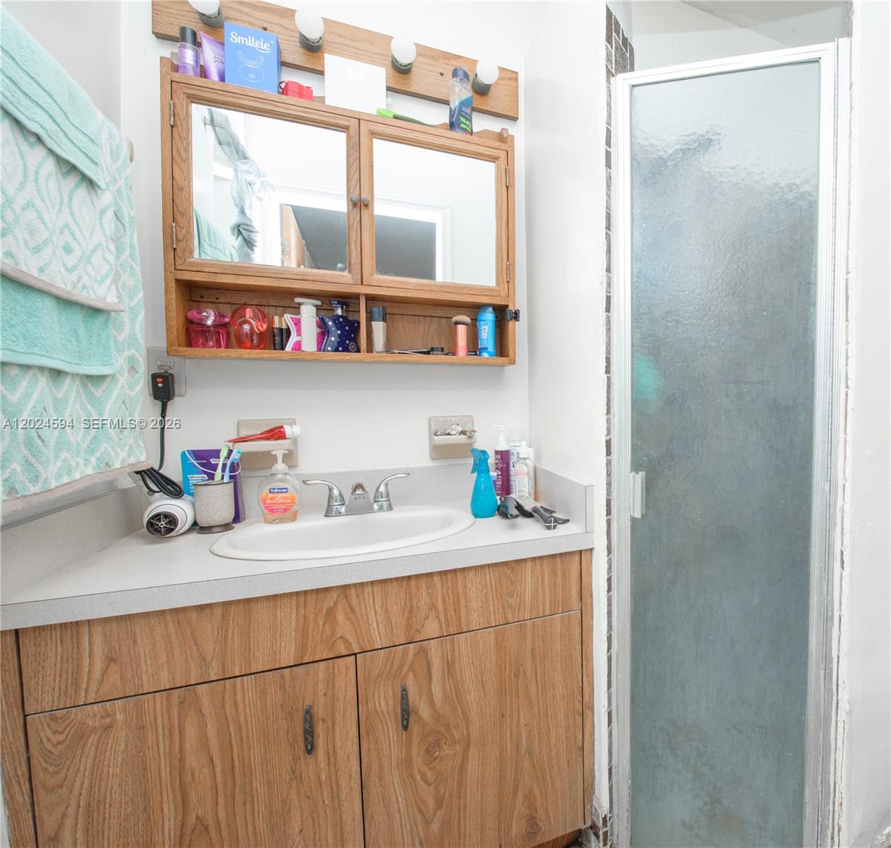 17355 Southwest 256th Street Homestead, FL 33031 - Photo 13 of 32 a bathroom with a sink and a window