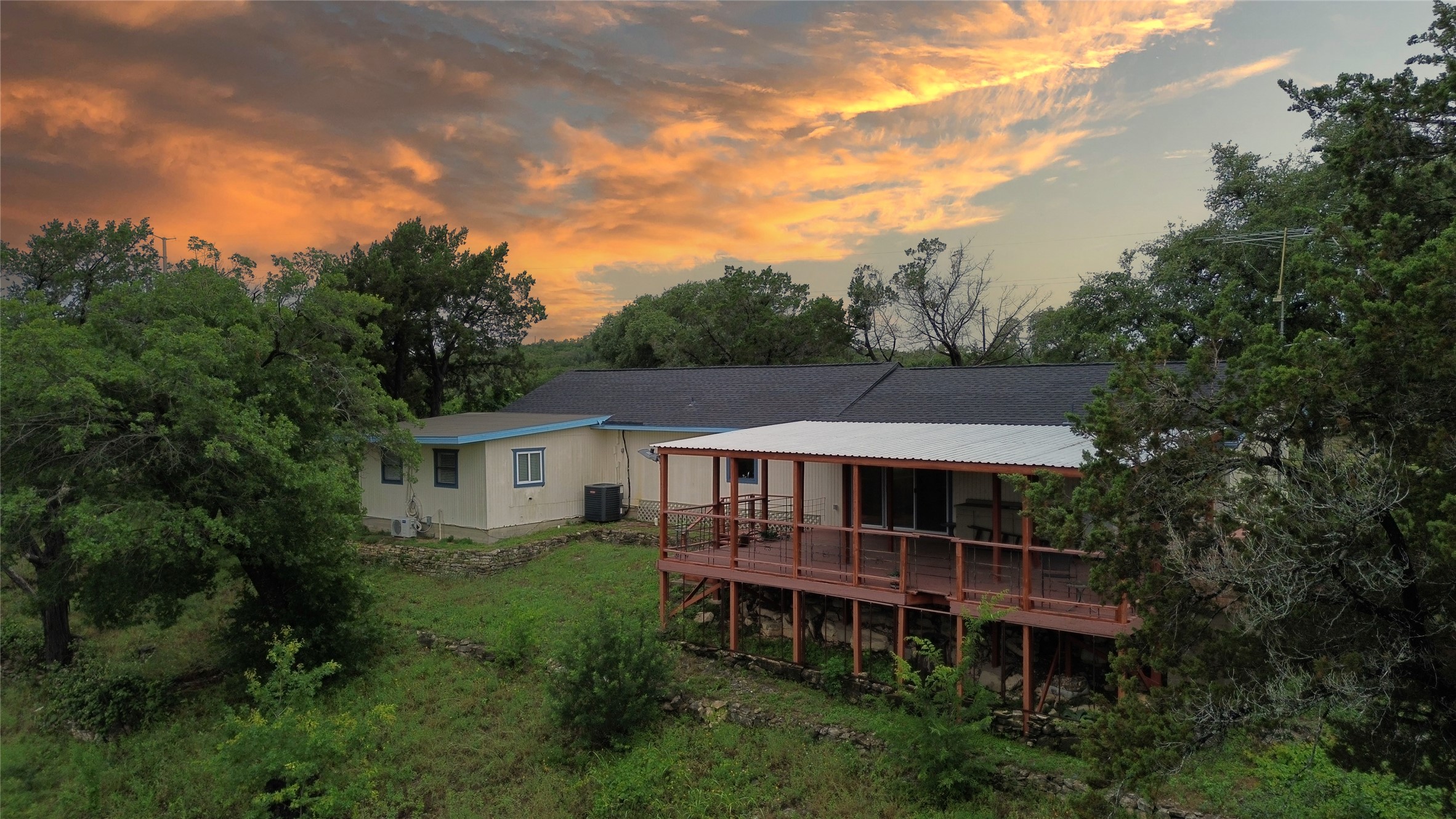 27600 Ranch To Market 1431 Marble Falls, TX 78654 - Photo 32 of 33 Bird's Eye View toward Back of Home