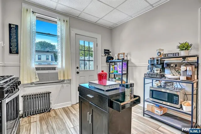 a room with furniture and a window