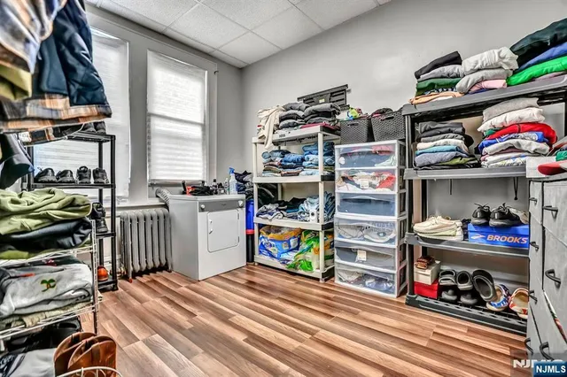 a view of a storage & utility room