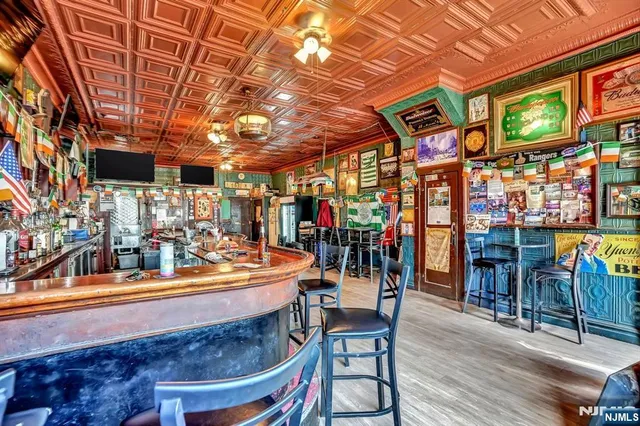 a view of a chairs and tables in patio
