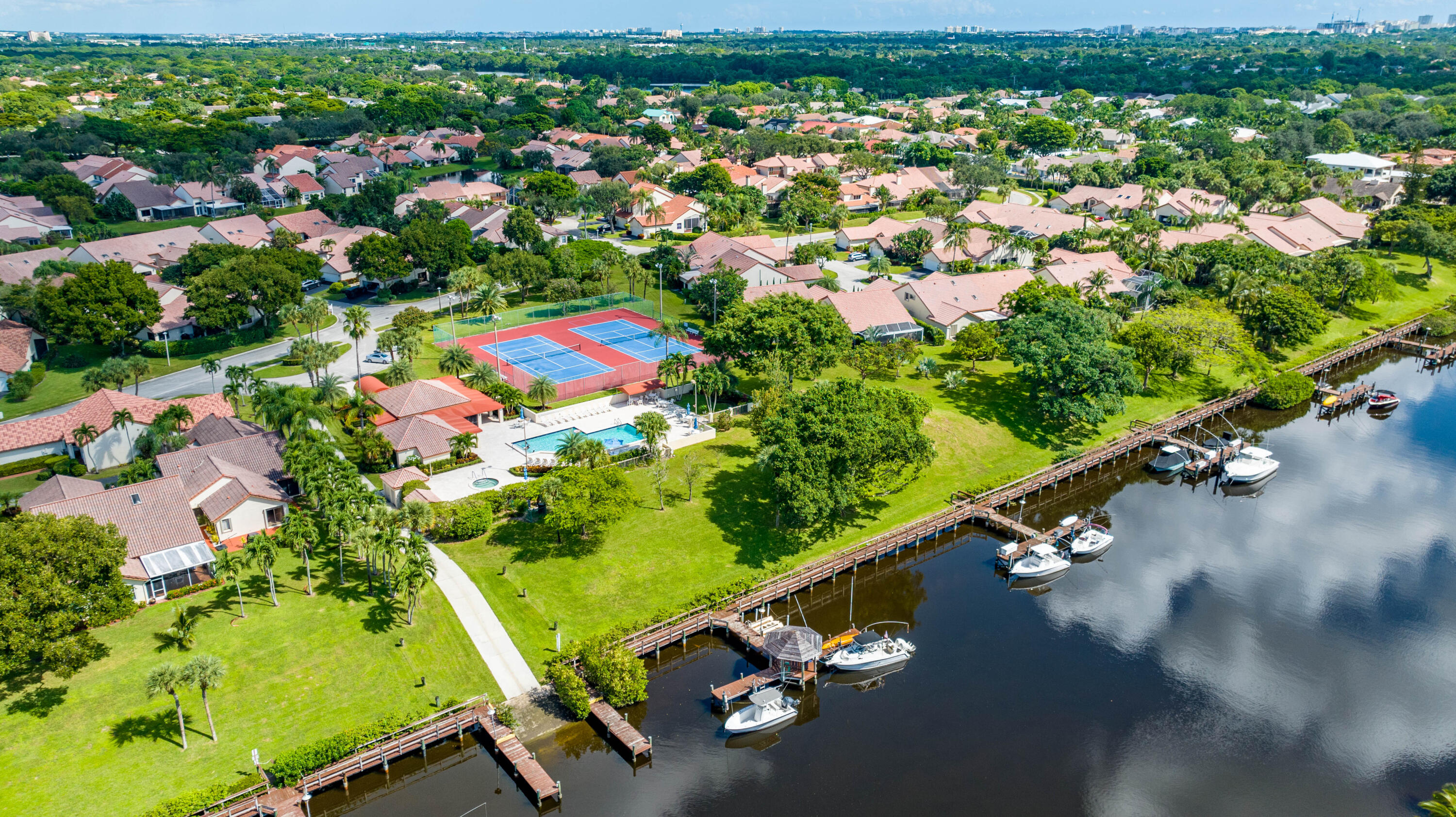 23271 Water Circle Boca Raton, FL 33486 - Photo 44 of 64 an aerial view of a city