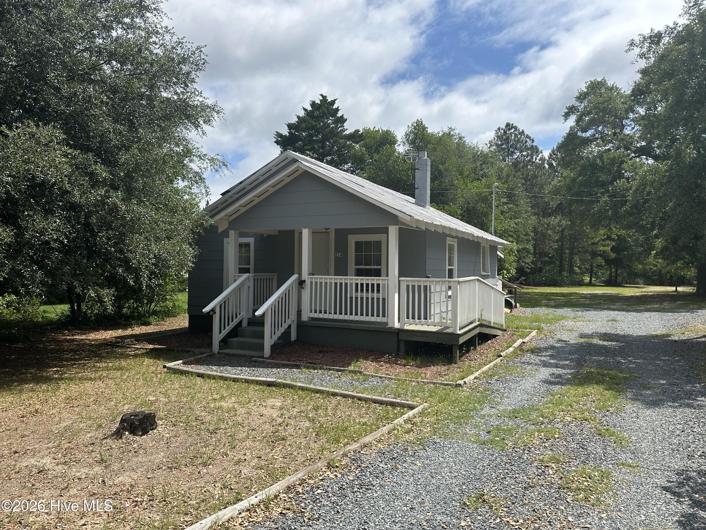 214 North Grace Chapel Road Hamlet, NC 28345 - Photo 1 of 11 front view