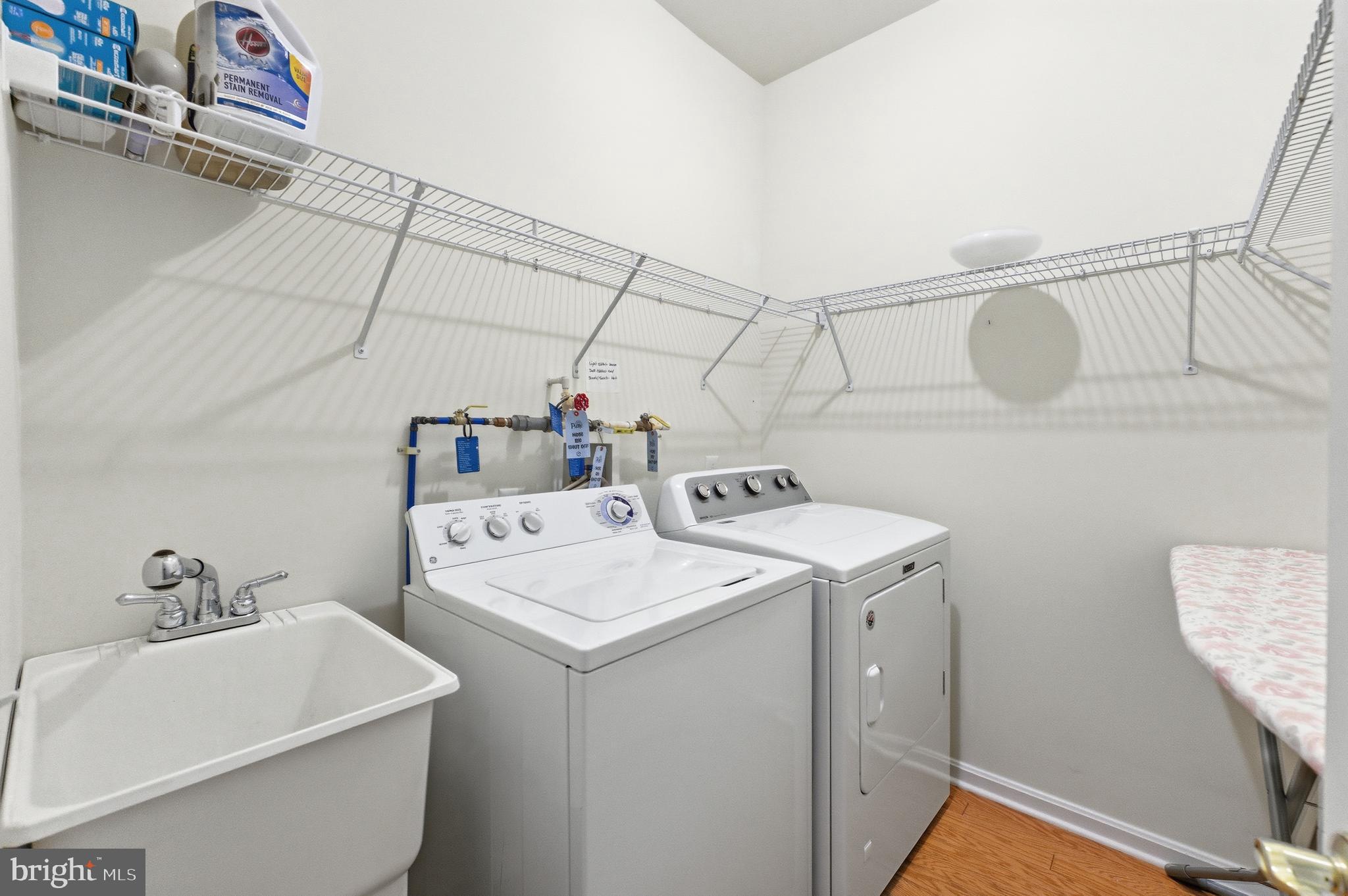 67 Pennington Court Delanco, NJ 08075 - Photo 25 of 35 a utility room with dryer and washer