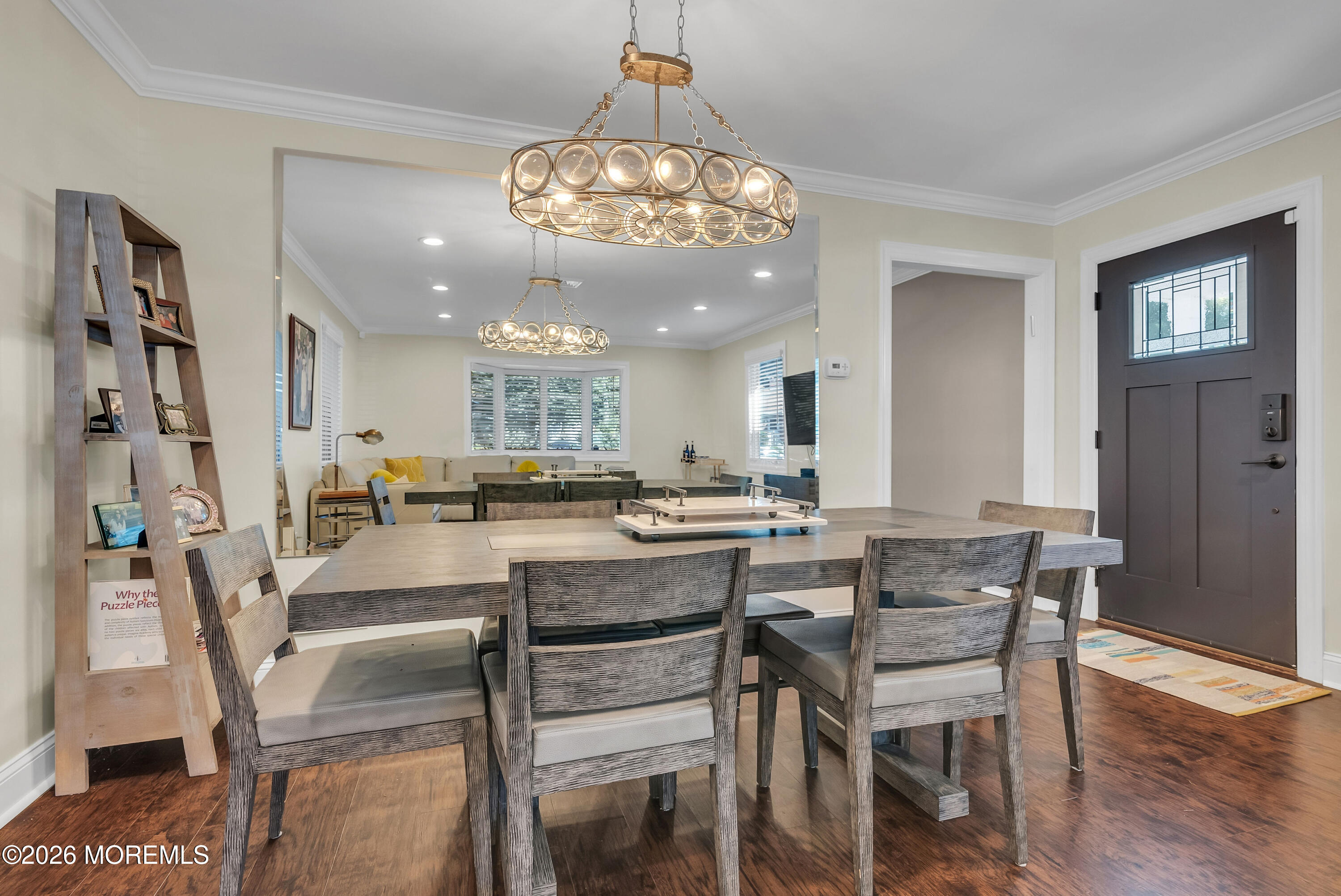 187 Pinecrest Road Oakhurst, NJ 07755 - Photo 9 of 26 a view of a dining room and livingroom view