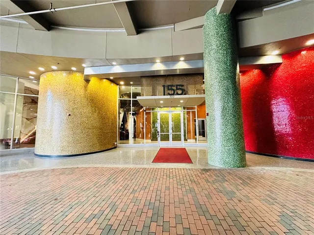 a view of an entryway