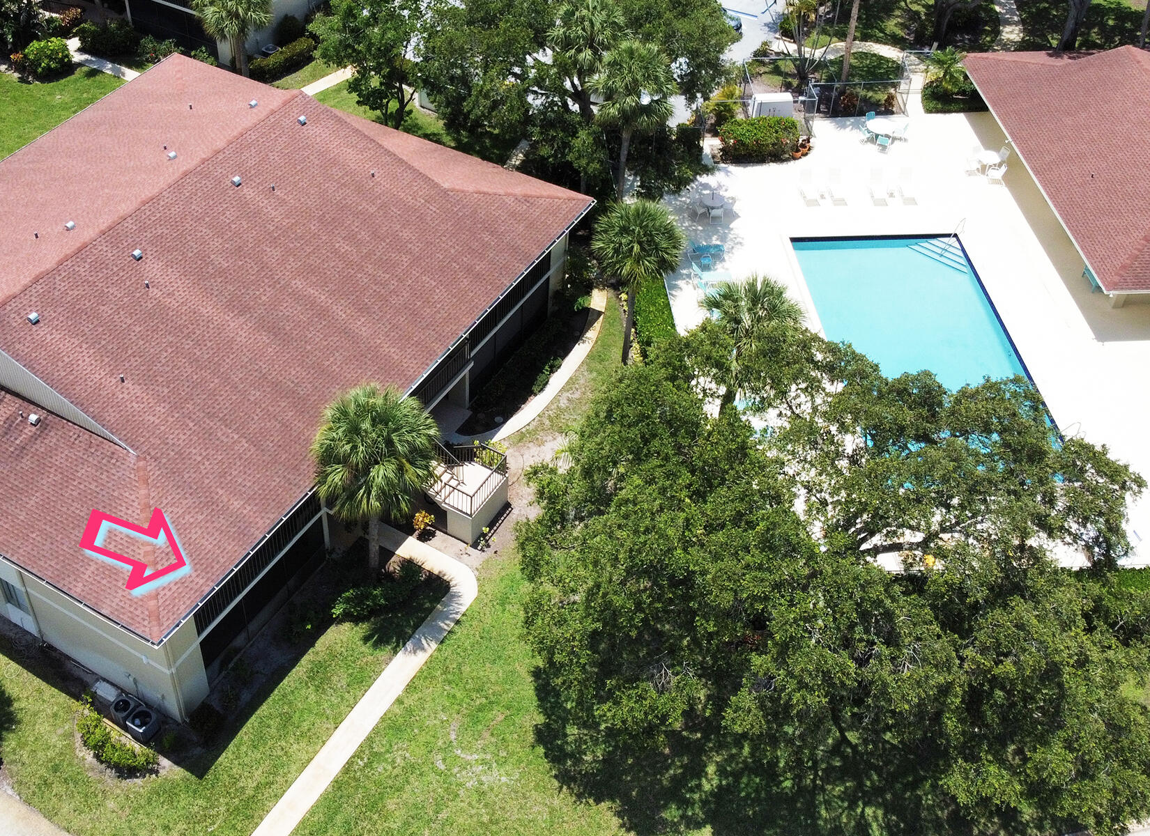 6543 Chasewood Drive, Unit E Jupiter, FL 33458 - Photo 14 of 15 Aerial 6543-E Chasewood