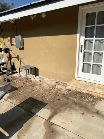 a view of parking space