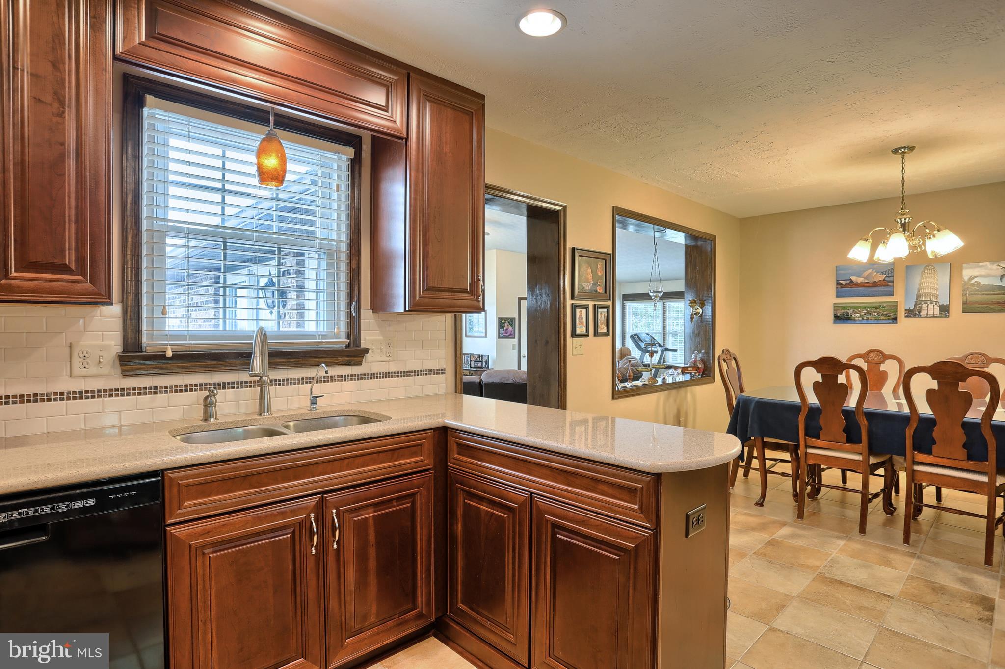 549 Mine Road Lebanon, PA 17042 - Photo 8 of 40 Kitchen has a view of backyard and family room