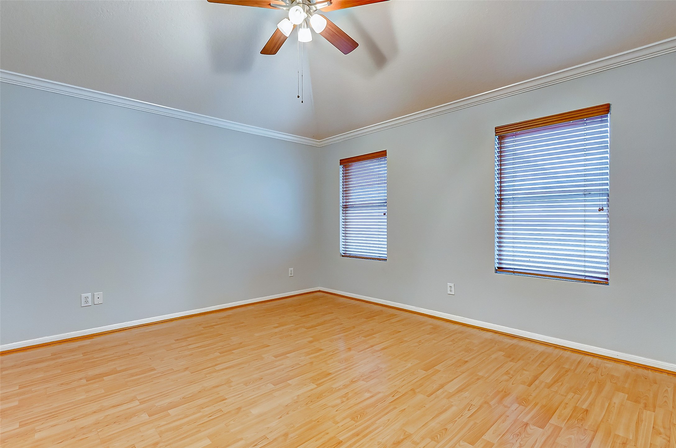 3238 Clipper Winds Way Houston, TX 77084 - Photo 14 of 21 Primary bedroom has a view of the backyard.