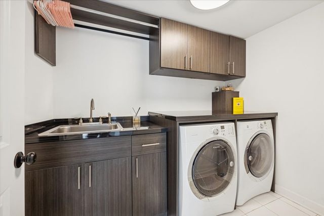 a outdoor living space with furniture