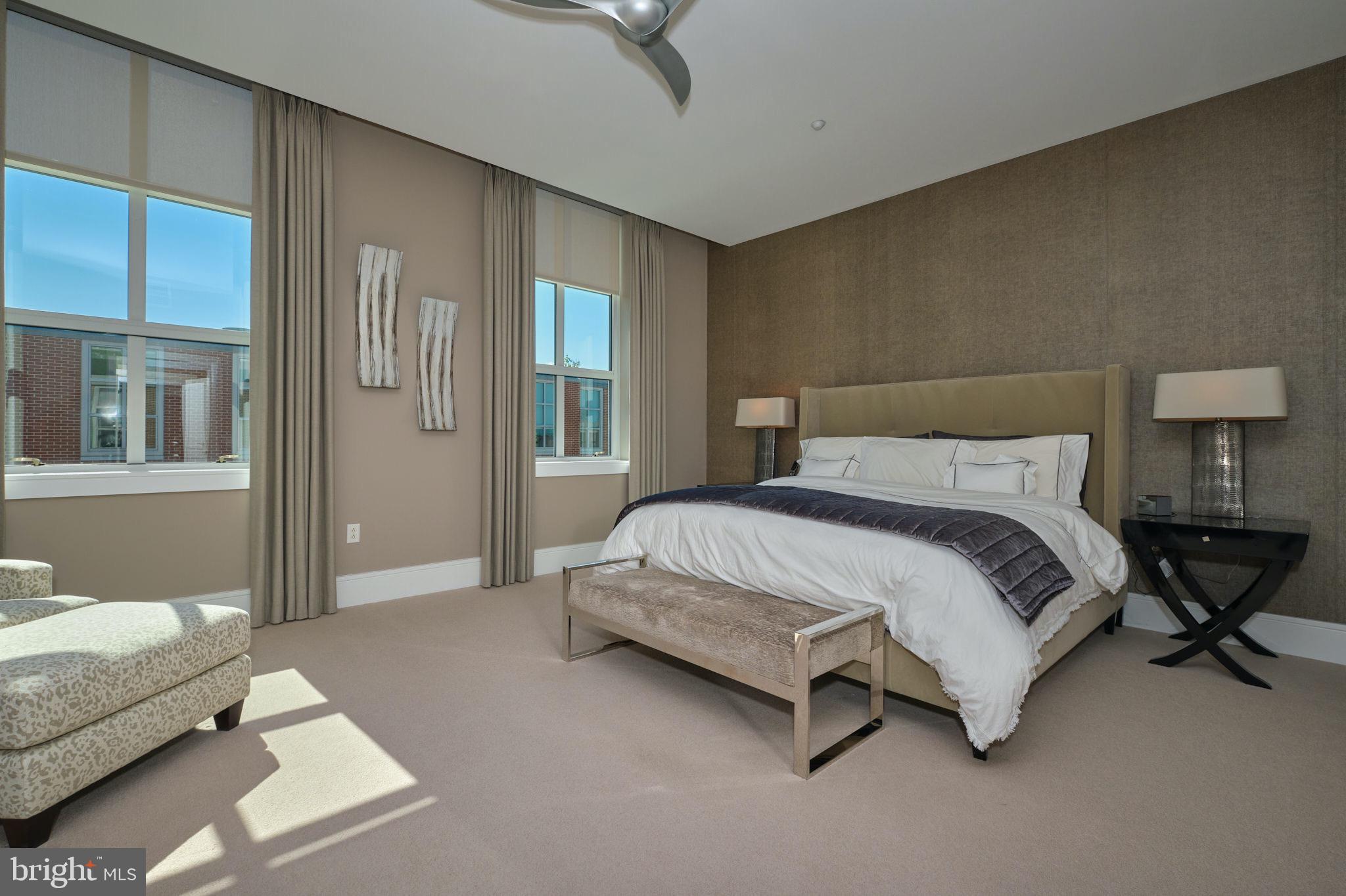 136 Iron Works Way Wayne, PA 19087 - Photo 27 of 41 Owner's Bedroom w/ Lutron powered shades