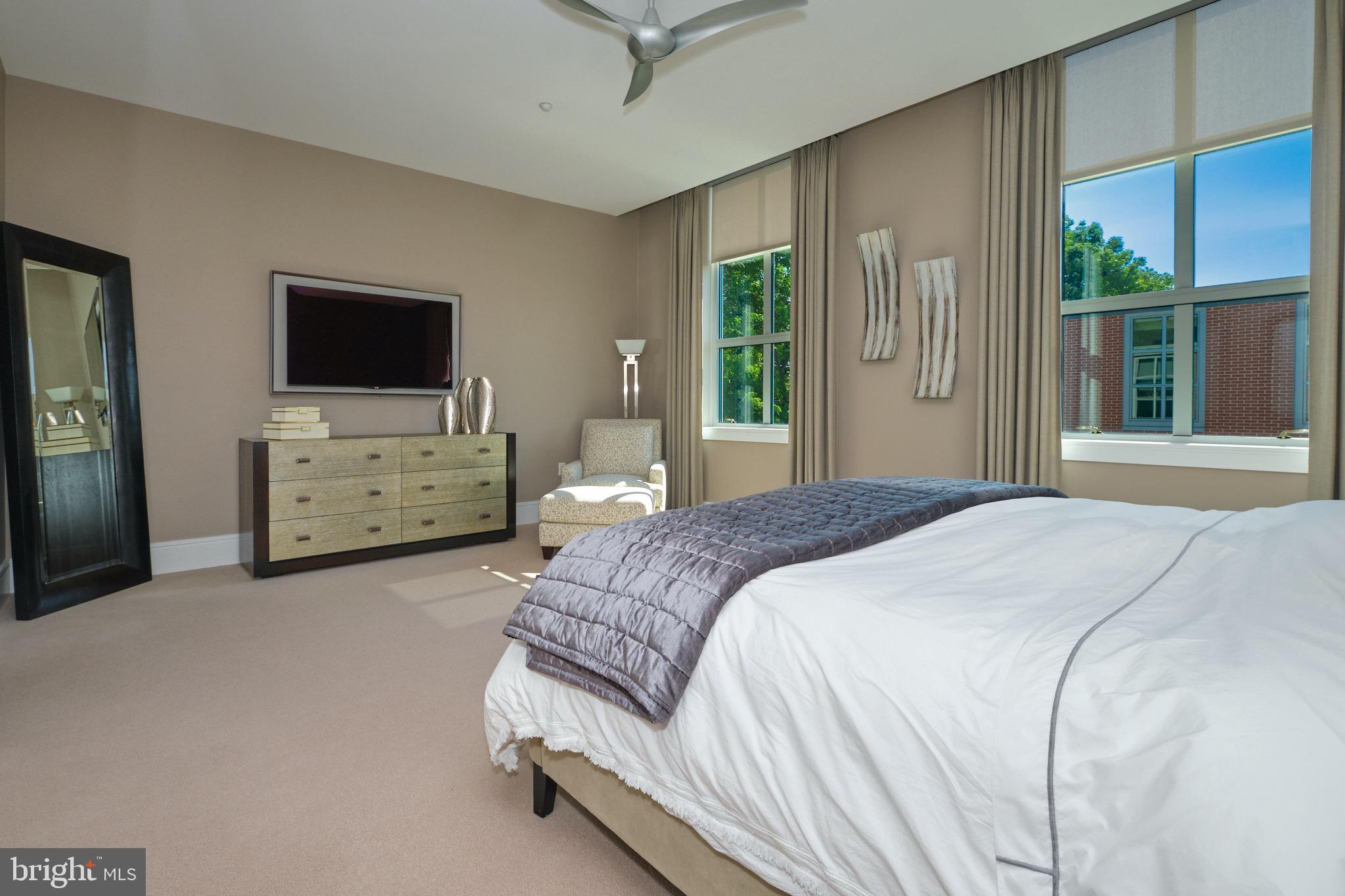 136 Iron Works Way Wayne, PA 19087 - Photo 28 of 41 Owner's Bedroom w/ Lutron powered shades