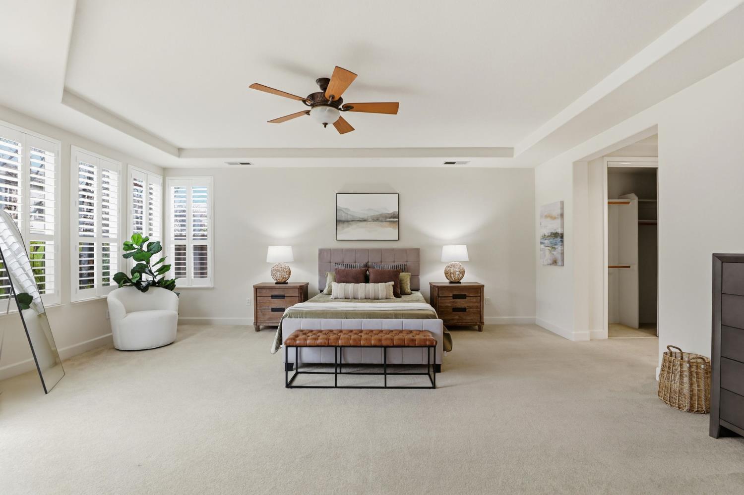 2624 West Pintail Way Elk Grove, CA 95757 - Photo 16 of 65 a spacious bedroom with a bed and window