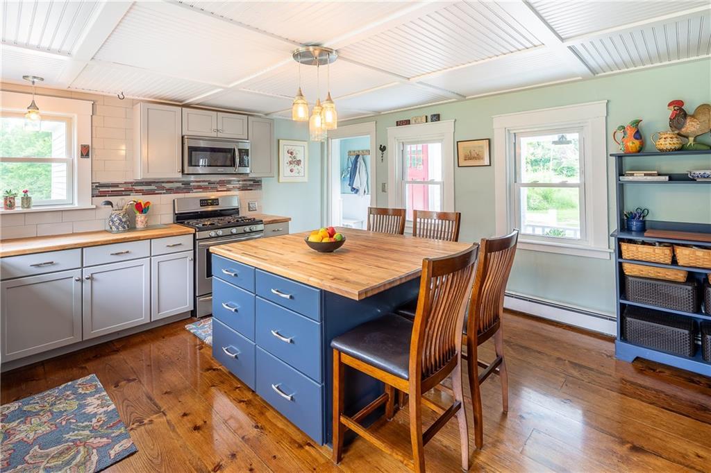 65 Clement Point Road Warren, ME 04864 - Photo 9 of 27 Kitchen leads you out to the covered...
