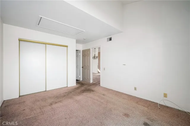 a view of empty room