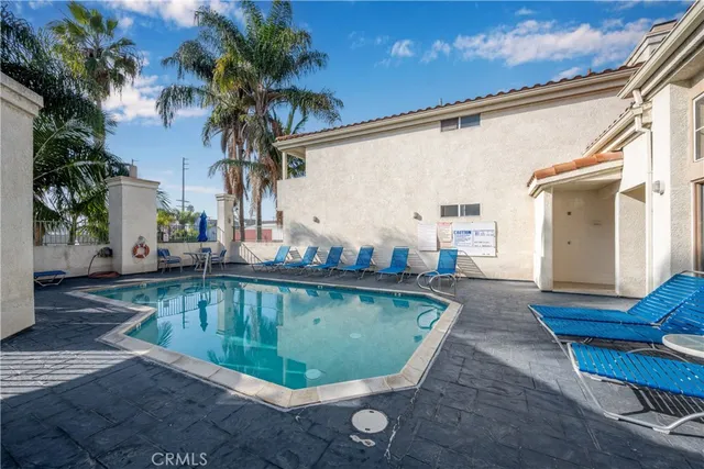 a view of a house with a balcony