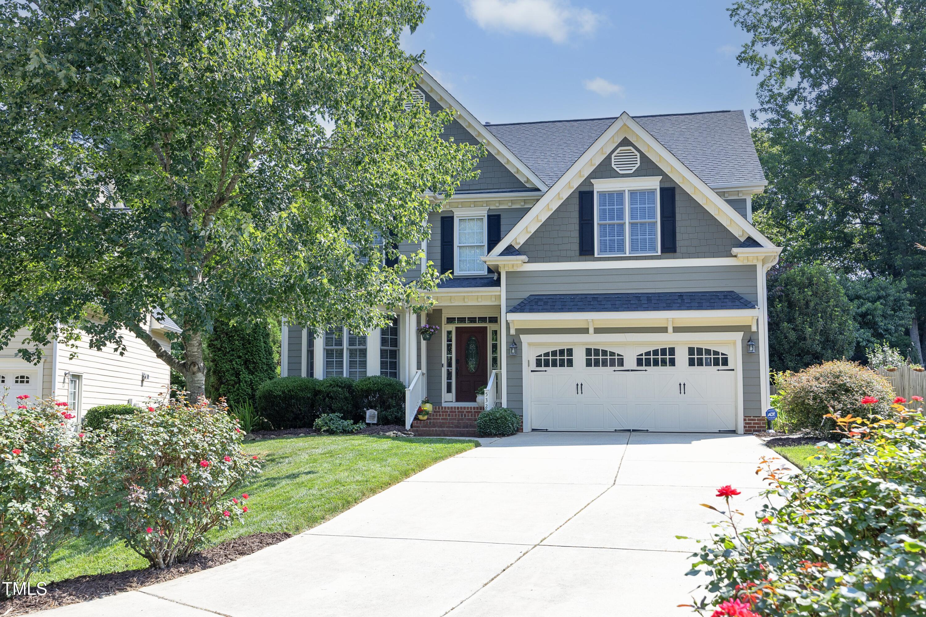 532 May Farm Road Pittsboro, NC 27312 - Photo 1 of 41 01FrontWithRoseBushes