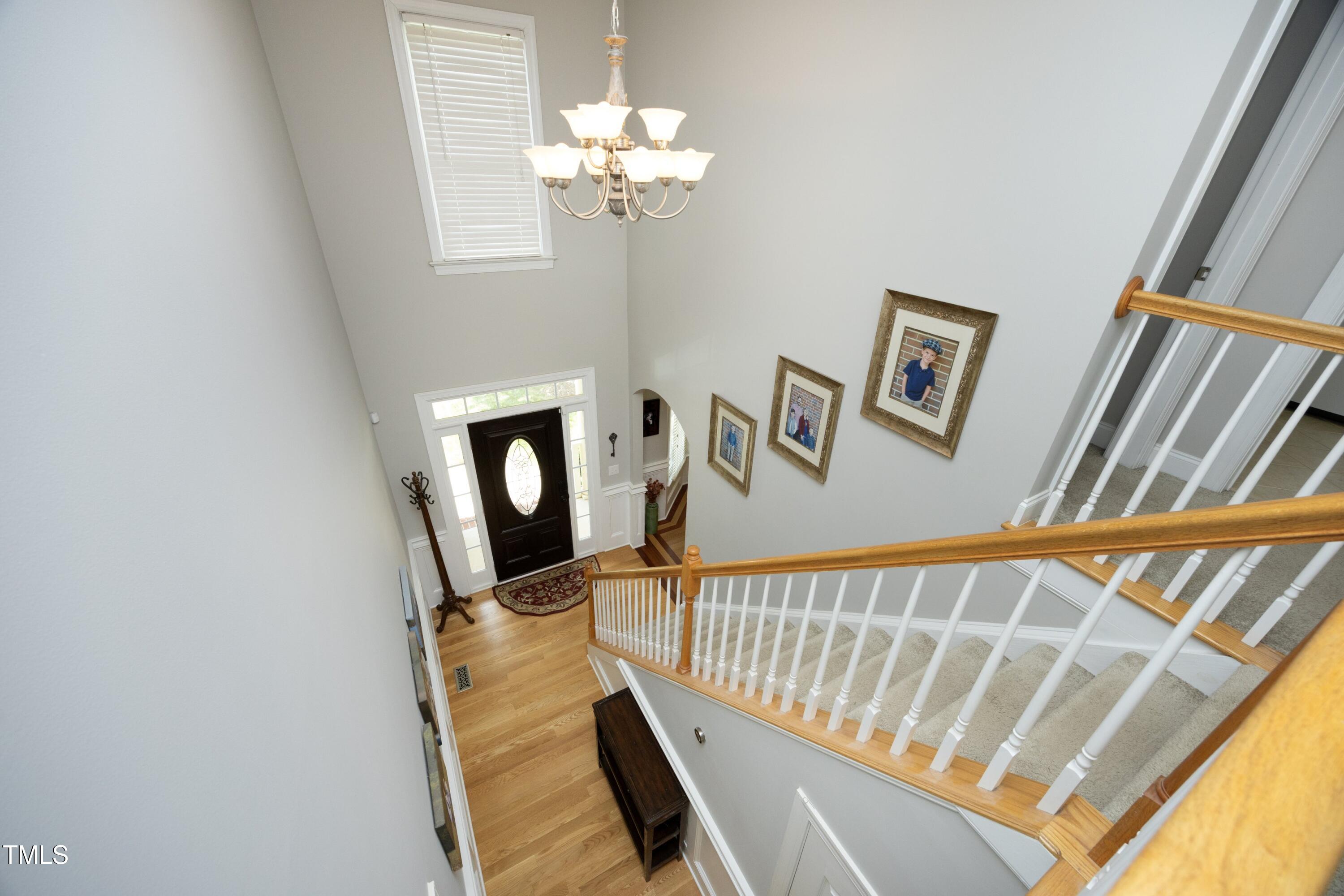 532 May Farm Road Pittsboro, NC 27312 - Photo 6 of 41 17FoyerFromAbove