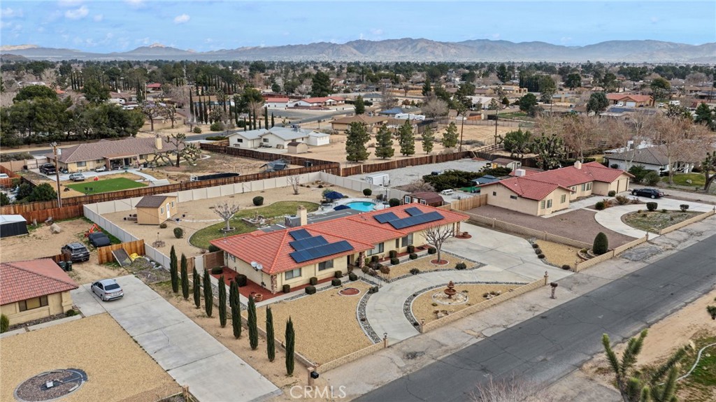 20360 Ituma Road Apple Valley, CA 92308 - Photo 65 of 66 an aerial view of a city with lots of residential buildings