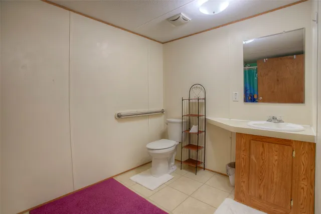 a bathroom with a sink and a toilet