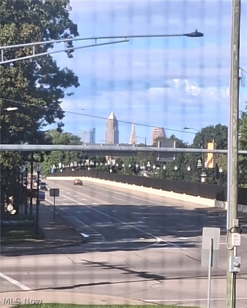 4050 Fulton Road Cleveland, OH 44144 - Photo 19 of 19 View of downtown Cleveland from the second story bedroom window.
