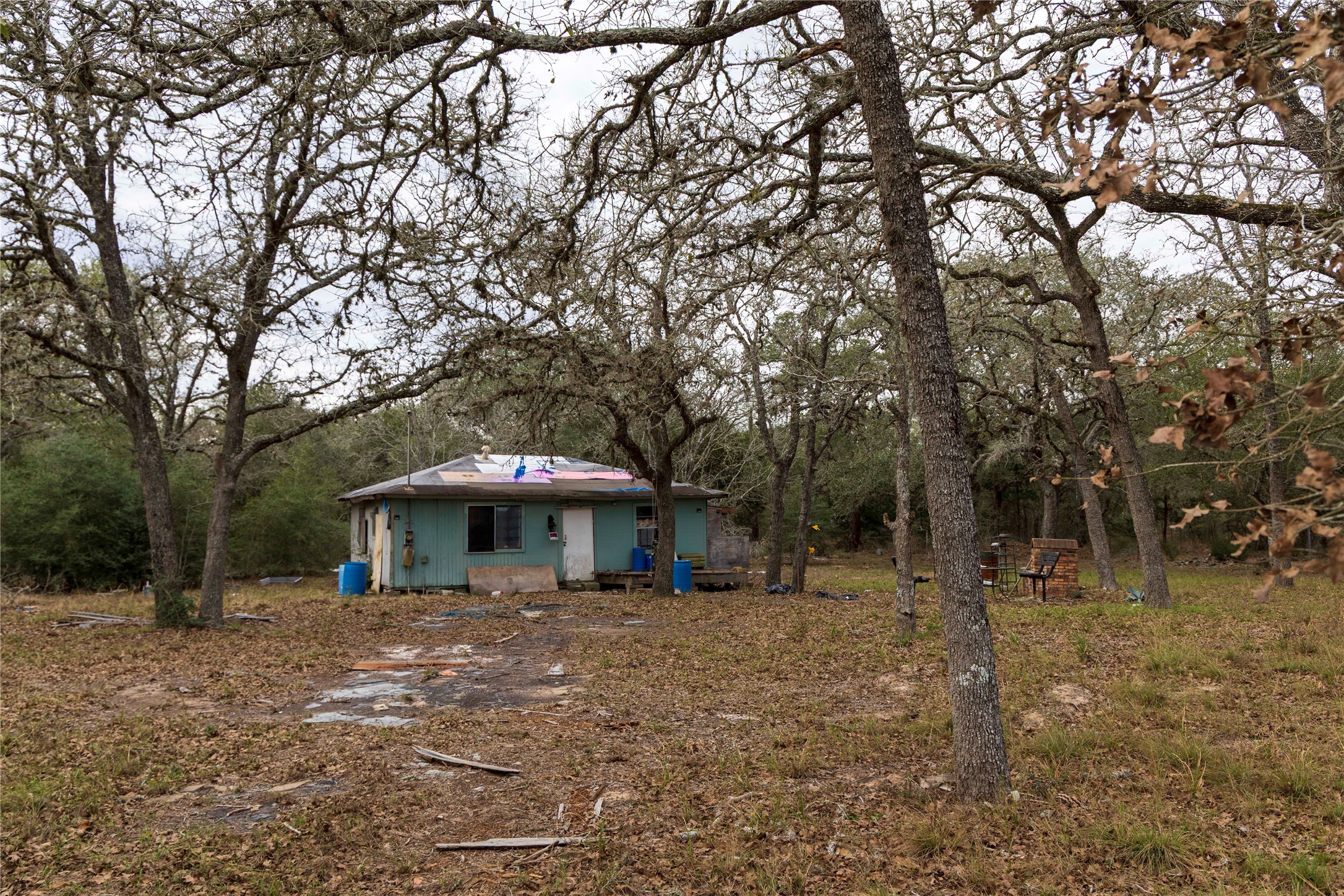 0 County Road 123 Sublime, TX 77986 - Photo 5 of 18 There is an existing home located at the property, but it needs substantial repairs.