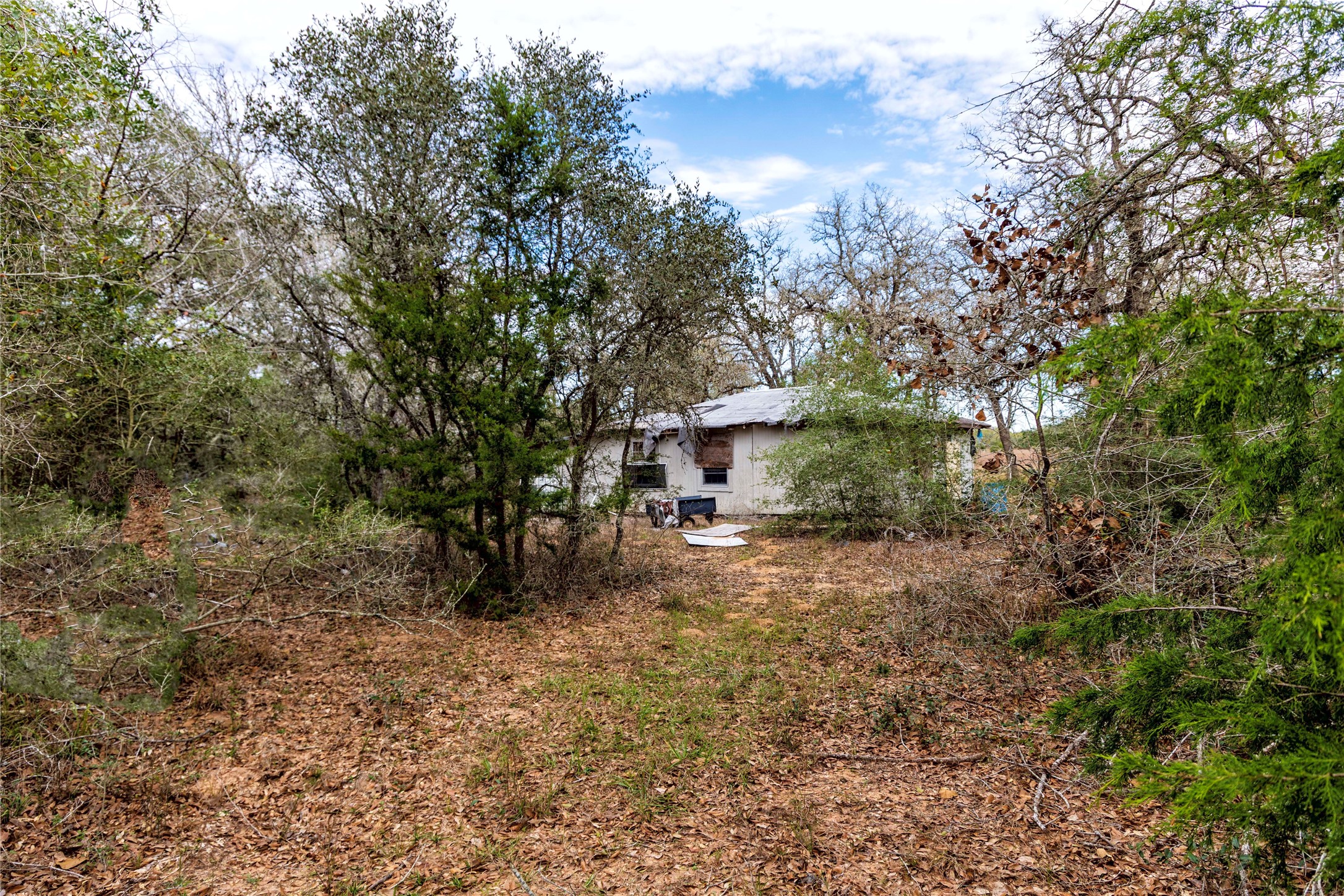 0 County Road 123 Sublime, TX 77986 - Photo 7 of 18 There is an existing home located at the property, but it needs substantial repairs.
