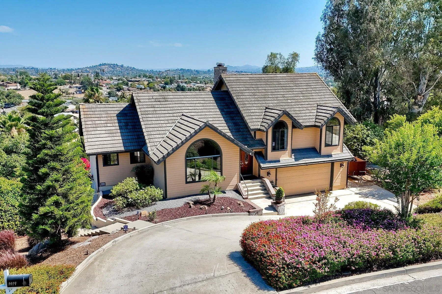 1419 Rimrock Drive Escondido, CA 92027 - Photo 3 of 47 Elevated lot w/ Panoramic Views
