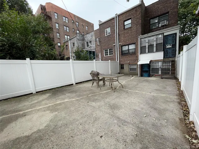 a view of a building with a outdoor space