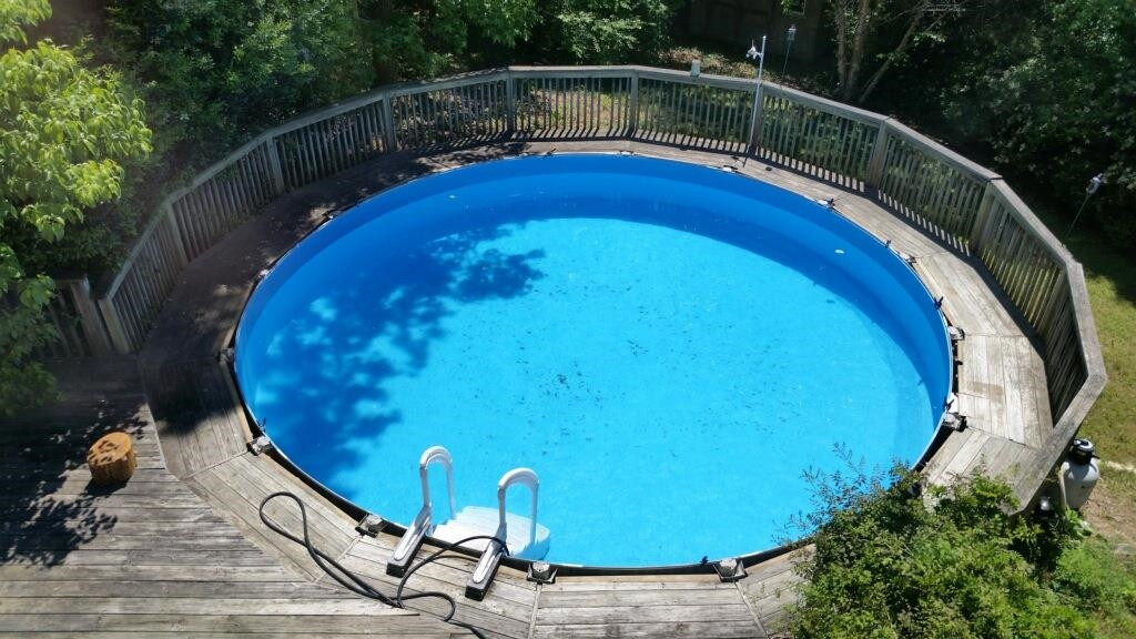 912 Fairlong Road Wake Forest, NC 27587 - Photo 44 of 46 Pool when in use