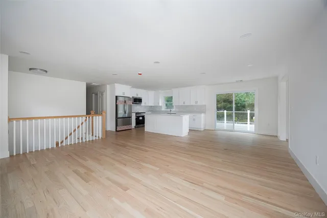 a view of livingroom with furniture and wooden floor