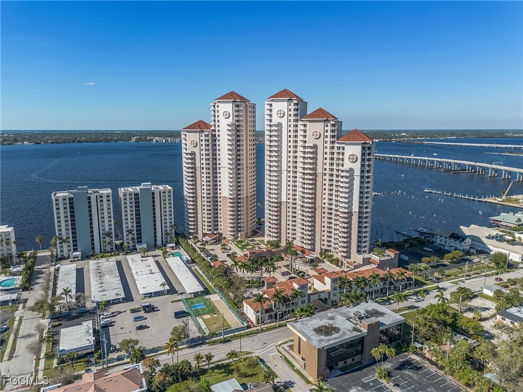 2110 West First Street, Unit 103 Fort Myers, FL 33901 - Photo 27 of 38 a view of a city with tall buildings