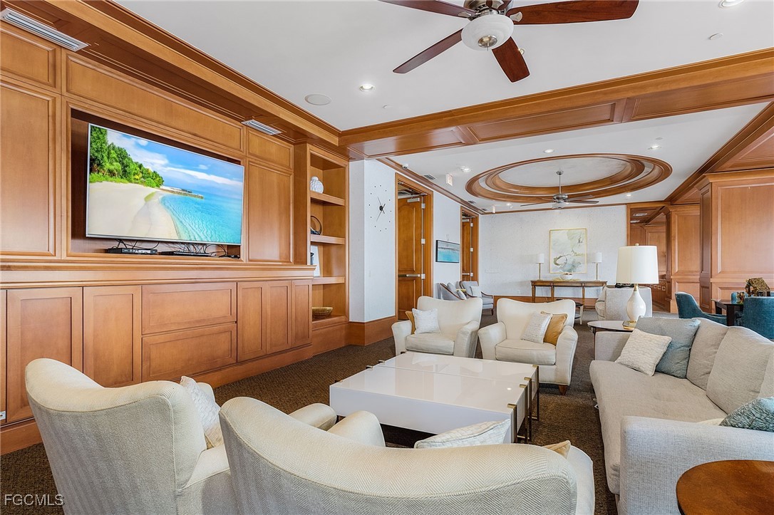 2110 West First Street, Unit 103 Fort Myers, FL 33901 - Photo 33 of 38 a living room with furniture and a large window