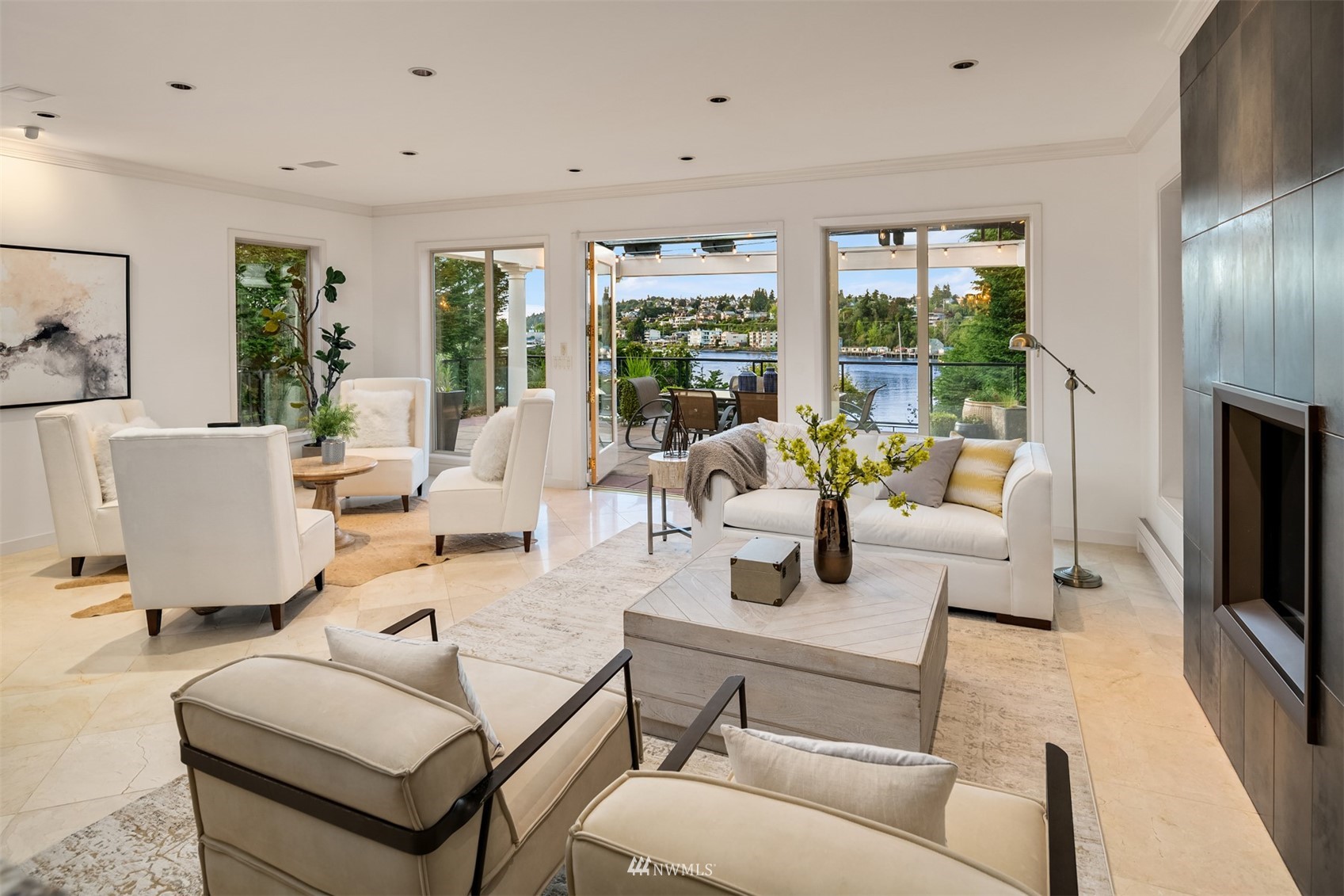 3768 West Commodore Way Seattle, WA 98199 - Photo 3 of 37 a living room with furniture and large windows