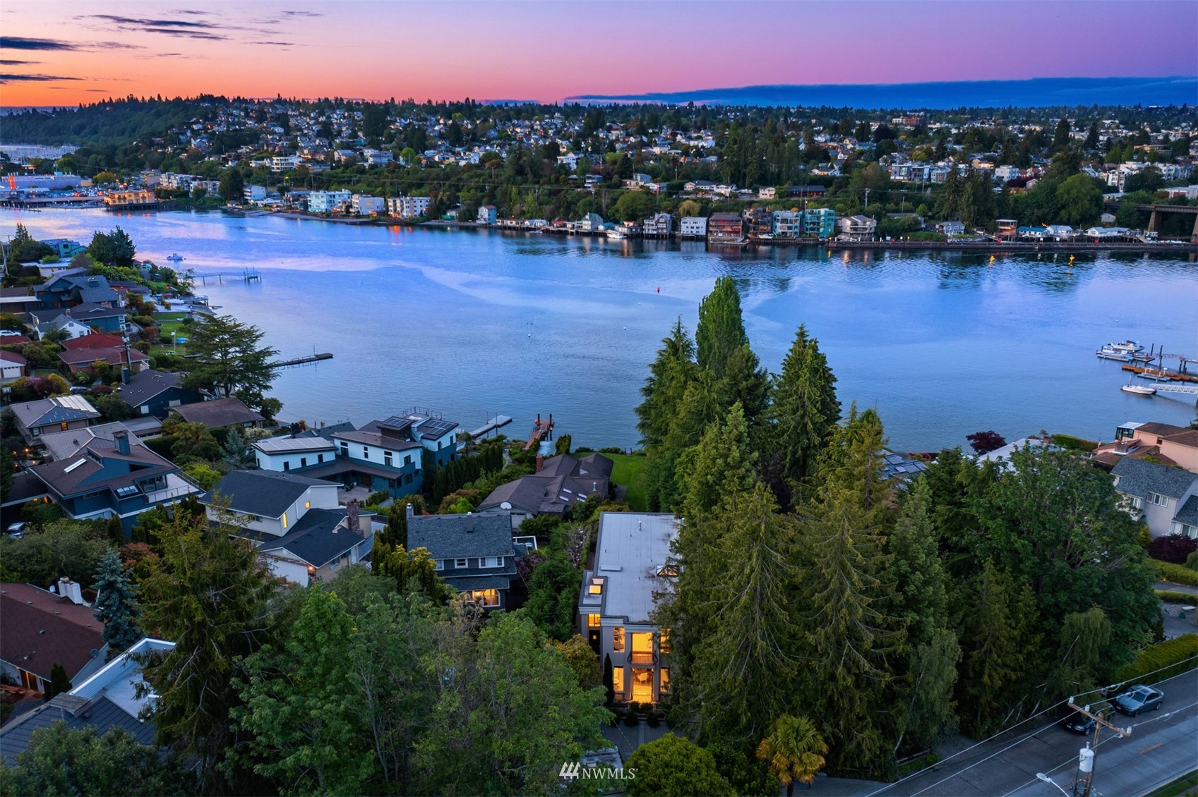 3768 West Commodore Way Seattle, WA 98199 - Photo 33 of 37 a view of a city and a lake view
