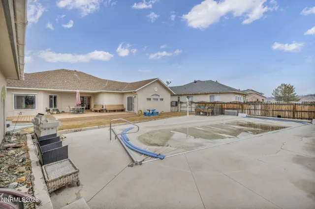 a view of a lake with a mountain in the background