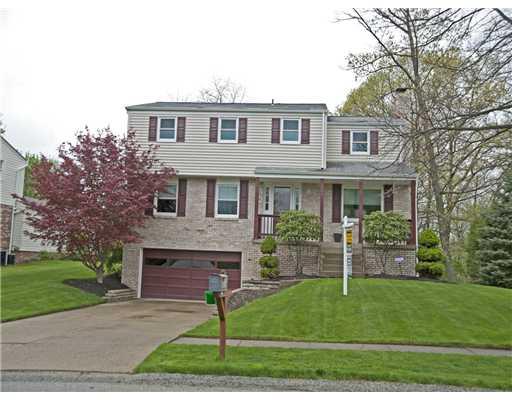 2105 Ramsey Road Monroeville, PA 15146 - Photo 1 of 18 Exterior Front. BEAUTIFUL, UPDATED & METICULOUSLY MAINTAINED 2-STORY ON SIDEWALK CUL-DE-SAC STREET!