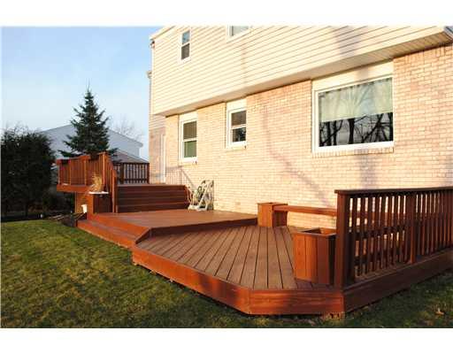 2105 Ramsey Road Monroeville, PA 15146 - Photo 15 of 18 Patio/Deck. THE BEAUTIFUL 3-TIERED DECK HAS BUILT-IN SEATING, BUILT-IN PLANTERS & A GRILL CONNECTED DIRECTLY TO A GAS LINE!