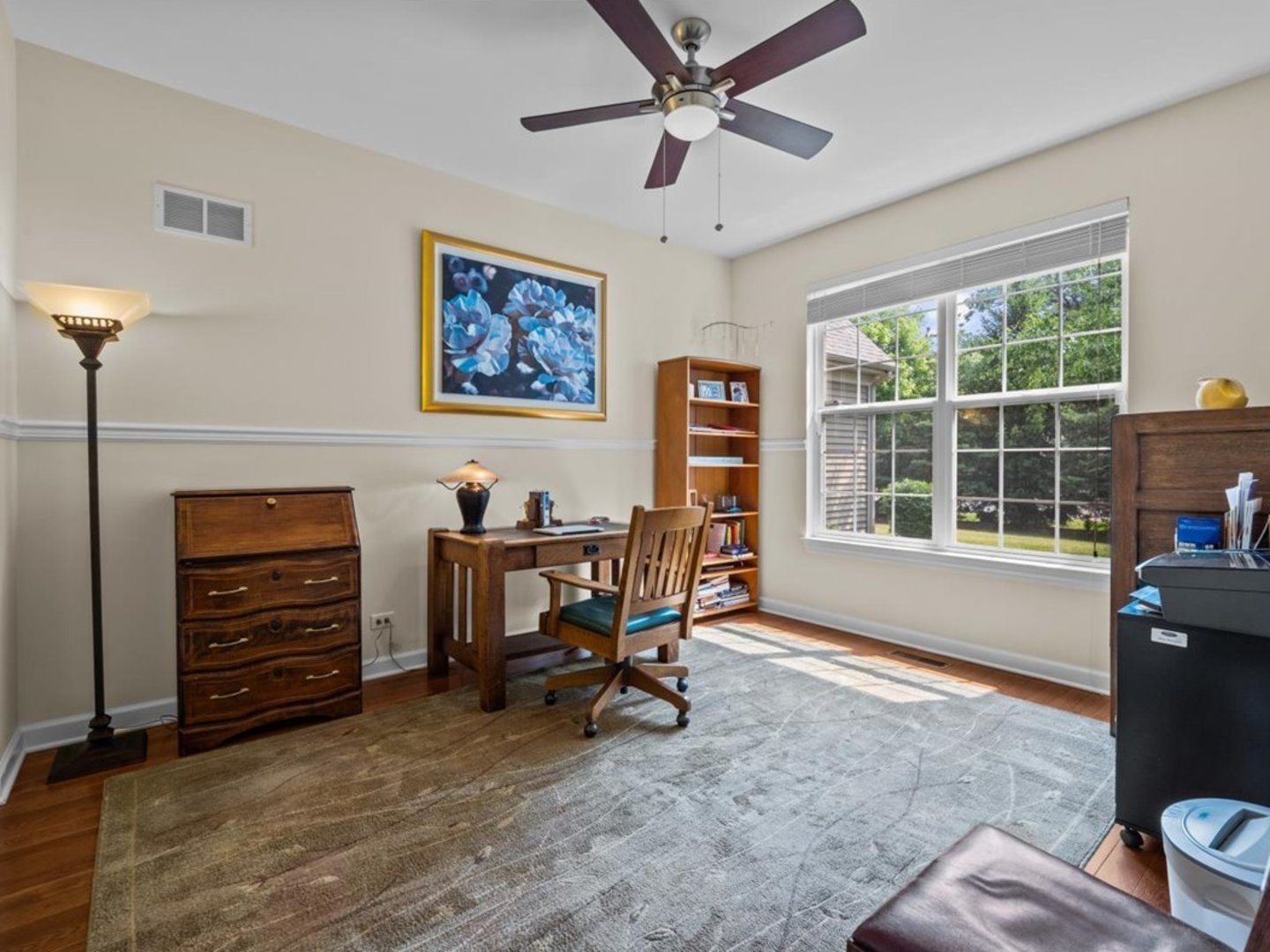 1090 Deerpath Road Aurora, IL 60506 - Photo 18 of 28 a view of a workspace with furniture and a window