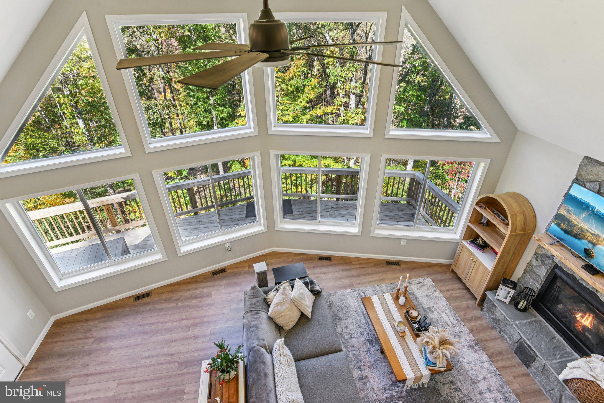490 Black Twig Road Linden, VA 22642 - Photo 12 of 67 a living room with furniture and a window